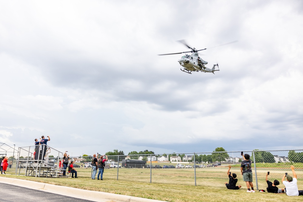 Marine Corps 250: Marine Week Chicago Romeoville HS