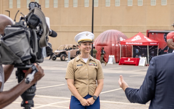 Marine Corps 250: Marine Week Chicago Romeoville HS