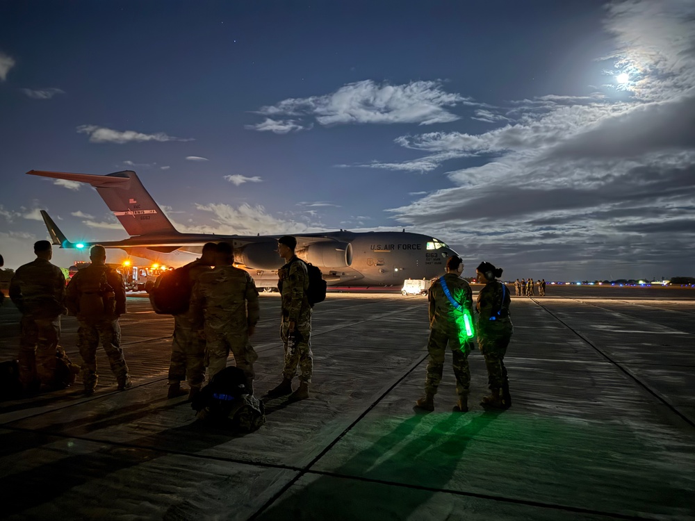 Air Mobility Teams operate at speed and scale for Department-Level Exercise 2025