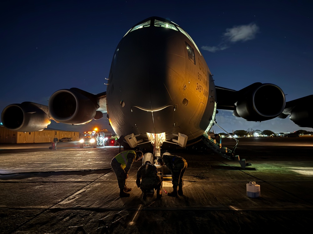 Air Mobility Teams operate at speed and scale for Department-Level Exercise 2025