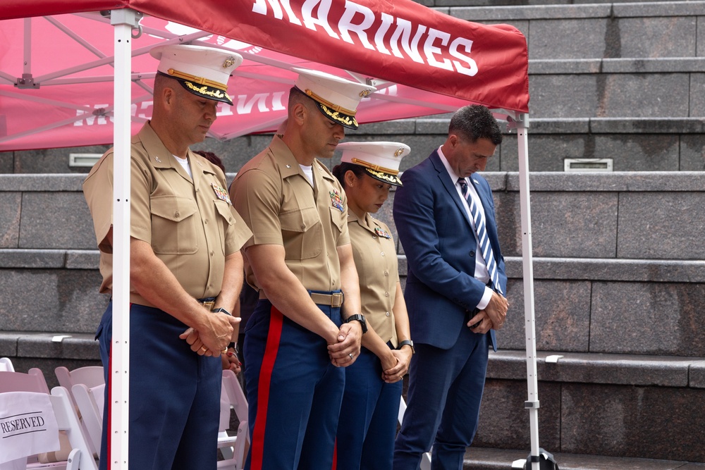 Marine Week Chicago 2025: Wreath Laying Ceremony