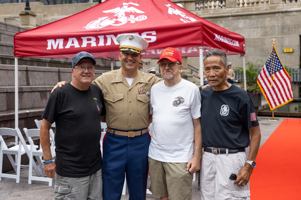 Marine Week Chicago 2025: Wreath Laying Ceremony