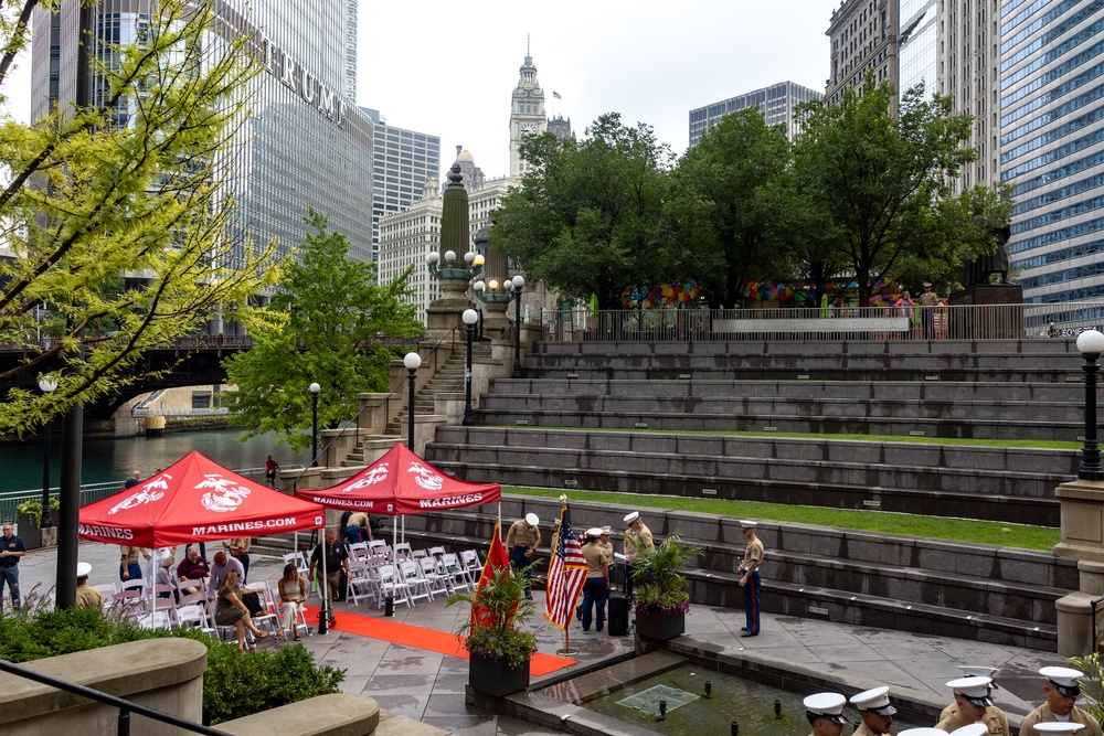 Marine Week Chicago 2025: Wreath Laying Ceremony