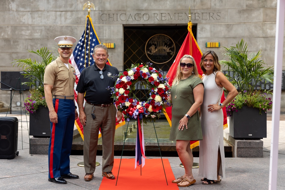 Marine Week Chicago 2025: Wreath Laying Ceremony
