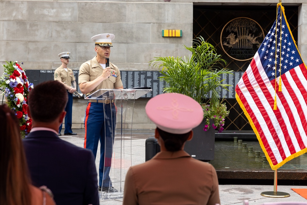 Marine Week Chicago 2025: Wreath Laying Ceremony