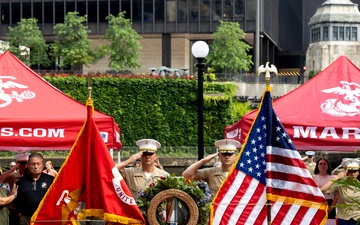 Marine Week Chicago 2025: Wreath Laying Ceremony