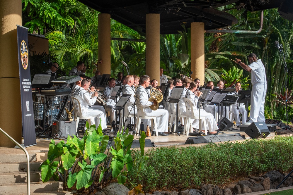 U.S. Pacific Fleet Band Performs for Independence Day 2025