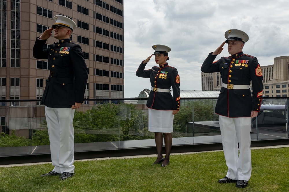 DVIDS - Images - Marine Week Chicago 2025: Jamaria Peters Make-A-Wish ...