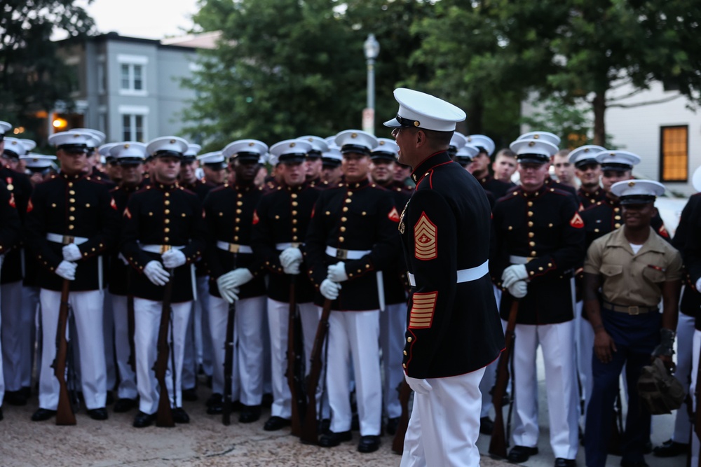 Enlisted Friday Evening Parade, July 11, 2025