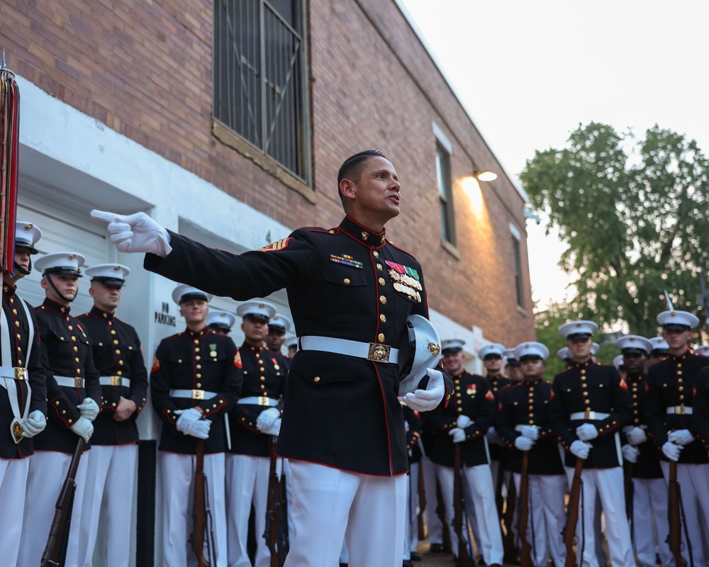 Enlisted Friday Evening Parade, July 11, 2025