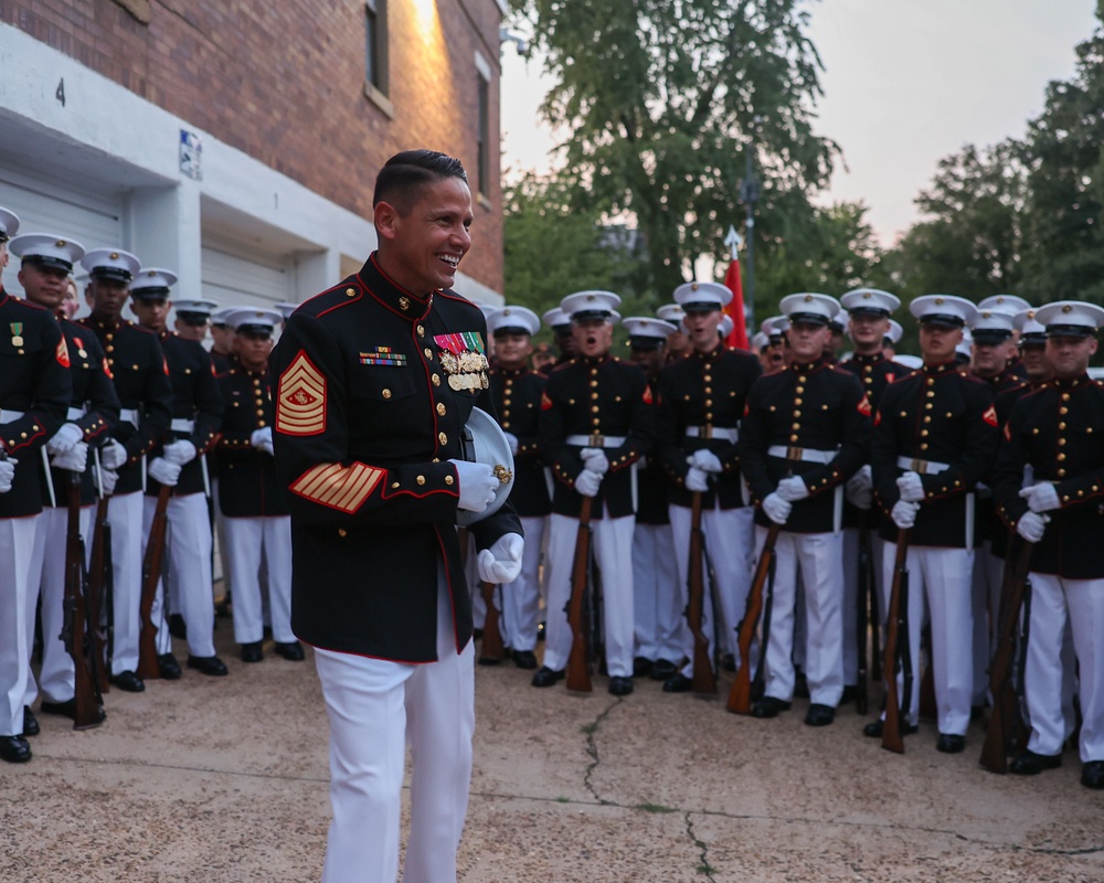 Enlisted Friday Evening Parade, July 11, 2025