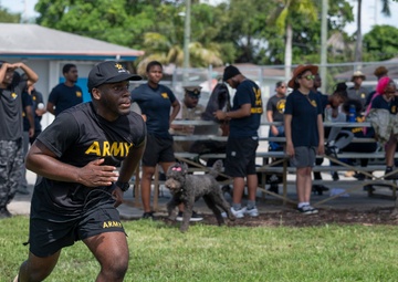 Joint Forces, Friendly Games: Kickball Brings Branches Together