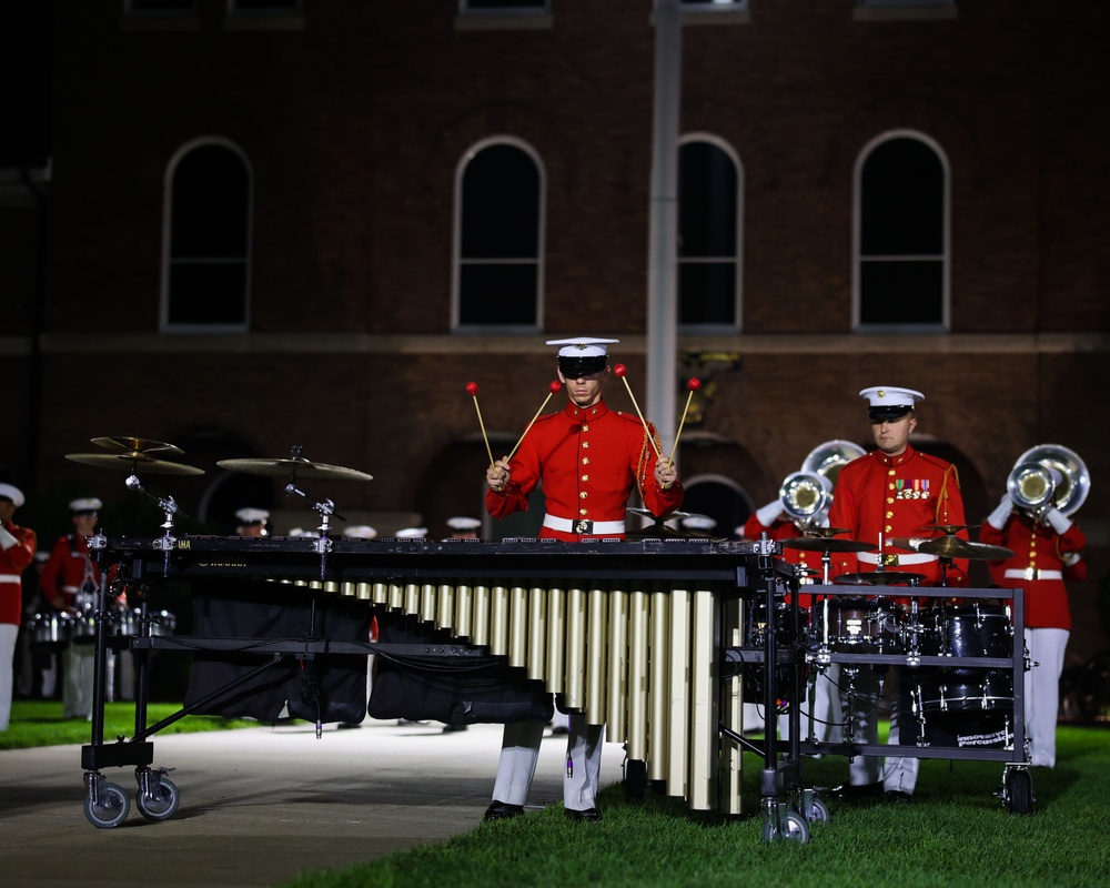 Enlisted Friday Evening Parade, July 11, 2025