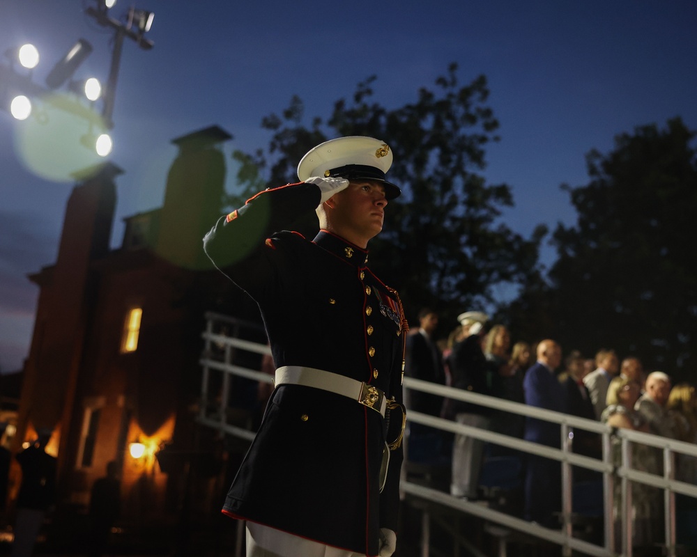 Enlisted Friday Evening Parade, July 11, 2025