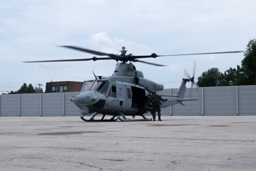 Marine Week Chicago - Outreach and Engagement Flight