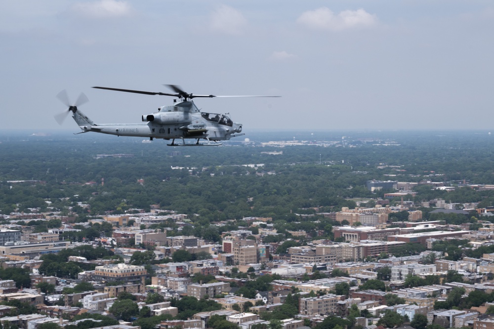 Marine Week Chicago - Outreach and Engagement Flight
