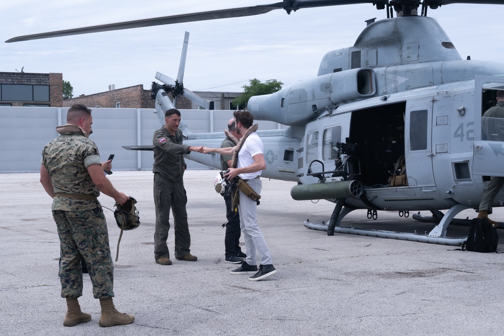 Marine Week Chicago - Outreach and Engagement Flight