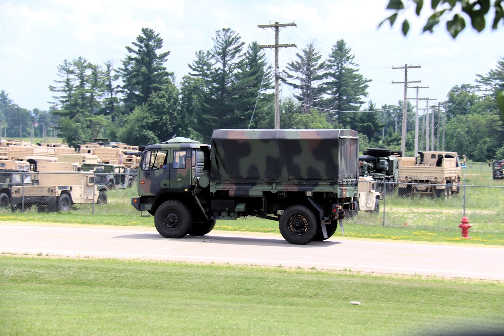 July 2025 training operations at Fort McCoy