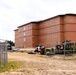 July 2025 barracks construction operations for East Barracks Project at Fort McCoy