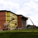July 2025 barracks construction operations for East Barracks Project at Fort McCoy