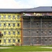July 2025 barracks construction operations for East Barracks Project at Fort McCoy