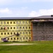 July 2025 barracks construction operations for East Barracks Project at Fort McCoy