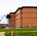 July 2025 barracks construction operations for East Barracks Project at Fort McCoy