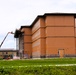 July 2025 barracks construction operations for East Barracks Project at Fort McCoy
