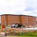 July 2025 barracks construction operations for East Barracks Project at Fort McCoy