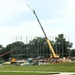 July 2025 construction operations for $55.75 million Collective Training Officers Quarters Project at Fort McCoy