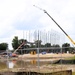 July 2025 construction operations for $55.75 million Collective Training Officers Quarters Project at Fort McCoy