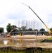 July 2025 construction operations for $55.75 million Collective Training Officers Quarters Project at Fort McCoy