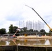 July 2025 construction operations for $55.75 million Collective Training Officers Quarters Project at Fort McCoy