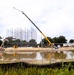 July 2025 construction operations for $55.75 million Collective Training Officers Quarters Project at Fort McCoy