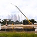 July 2025 construction operations for $55.75 million Collective Training Officers Quarters Project at Fort McCoy