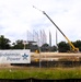 July 2025 construction operations for $55.75 million Collective Training Officers Quarters Project at Fort McCoy
