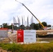 July 2025 construction operations for $55.75 million Collective Training Officers Quarters Project at Fort McCoy
