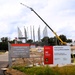 July 2025 construction operations for $55.75 million Collective Training Officers Quarters Project at Fort McCoy
