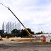 July 2025 construction operations for $55.75 million Collective Training Officers Quarters Project at Fort McCoy