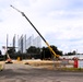 July 2025 construction operations for $55.75 million Collective Training Officers Quarters Project at Fort McCoy