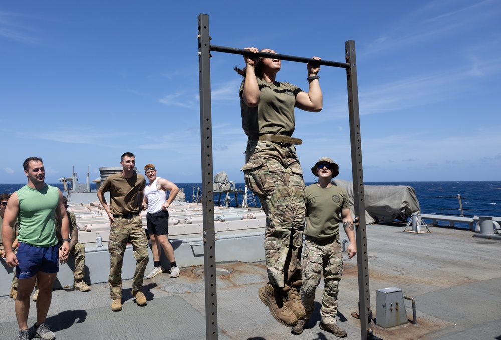 Cole Hosts Murph WOD