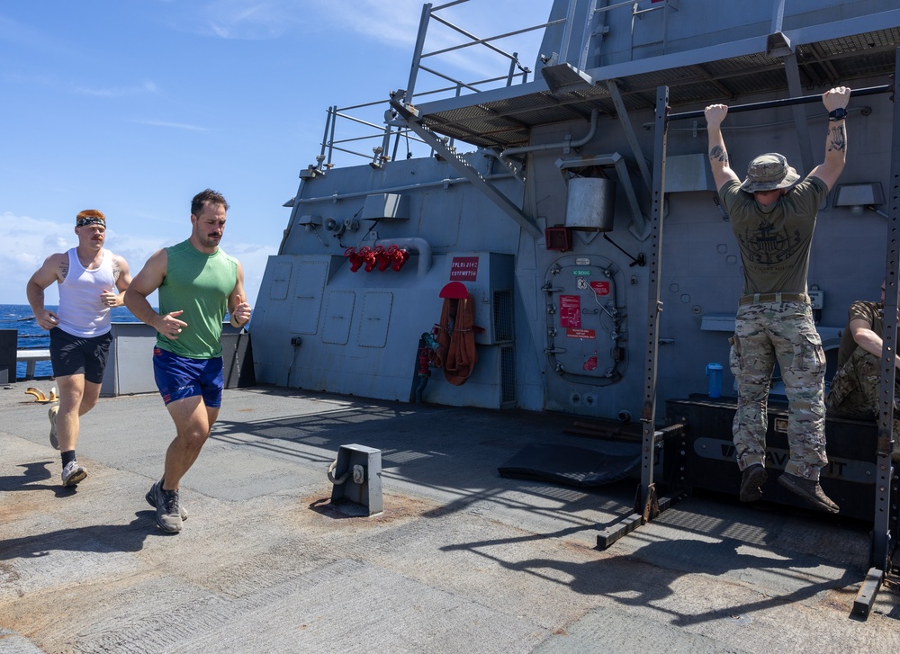 Cole Hosts Murph WOD