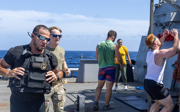 Cole Hosts Murph WOD