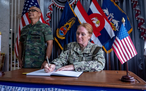 7th Fleet Vice Commander Meets with Thai Counterparts at CARAT Thailand 2025