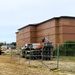 July 2025 barracks construction operations for East Barracks Project at Fort McCoy