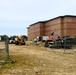 July 2025 barracks construction operations for East Barracks Project at Fort McCoy