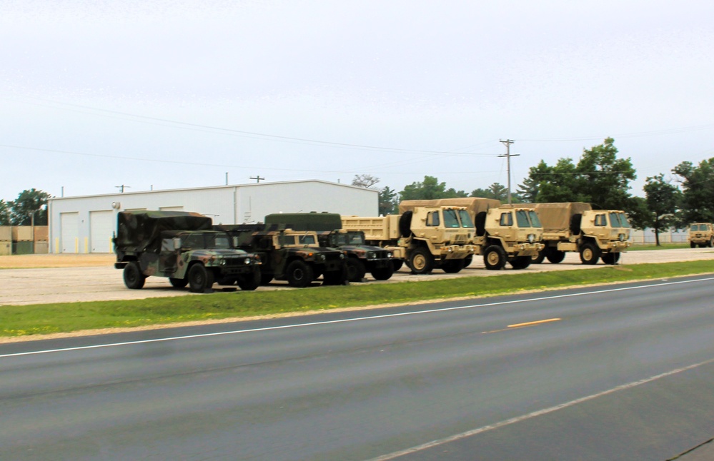 July 2025 training operations at Fort McCoy