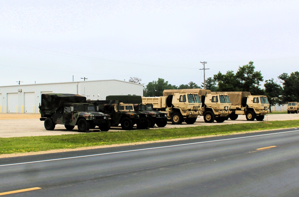 July 2025 training operations at Fort McCoy