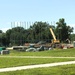 June 2025 construction operations for $55.75 million Collective Training Officers Quarters Project at Fort McCoy