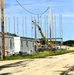 June 2025 construction operations for $55.75 million Collective Training Officers Quarters Project at Fort McCoy
